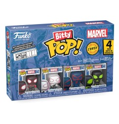 Spider-Man - Pack 4 figurines Bitty POP! Spider-Man Series 2 2 cm