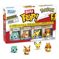 Pokémon - Pack 4 figurines Bitty POP! Pokémon Series 3 2 cm