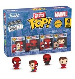 Marvel - Spider-Man pack 4 figurines Bitty POP! Vinyl Series 4 2 cm