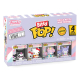 Hello Kitty and Friends - Pack 4 figurines Bitty POP! Hello Kitty and Friends Series 3 2 cm