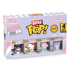 Sanrio - Hello Kitty and Friends pack 4 figurines Bitty POP! Vinyl Series 3 2 cm