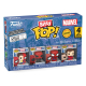 Marvel - Pack 4 figurines Bitty POP! Spider-Man Series 4 2 cm