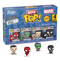 Marvel - Spider-Man pack 4 figurines Bitty POP! Vinyl Series 1 2 cm