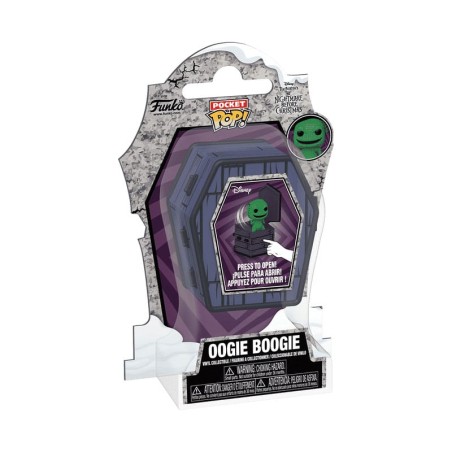 L'etrange Noël de Mr. Jack - L'Étrange Noël de monsieur Jack pack figurine Coffin Pocket POP! Vinyl Oogie Boogie 6 cm