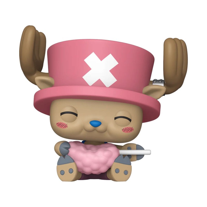 One Piece - POP! Animation Vinyl figurine Tony Tony Chopper avec barbe à papa heo Exclusive 9 cm