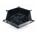 CritStones - Plateau à dés pliant Dragon Skin Edition Black