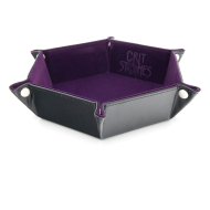 CritStones - Plateau à dés pliant Purple