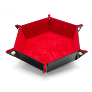 CritStones - Plateau à dés pliant Dragon Skin Edition Red