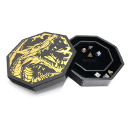 CritStones Arena - Plateau à dés Black Dragon (Yellow Lid)