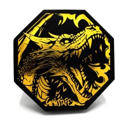 CritStones Arena - Plateau à dés Black Dragon (Yellow Lid)
