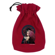Anne Stokes - Sac à dés Geisha Skull