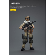 Hardcore Coldplay - Figurine 1/18 U.S. Army Delta Assault Squad Machine Gunner 11 cm