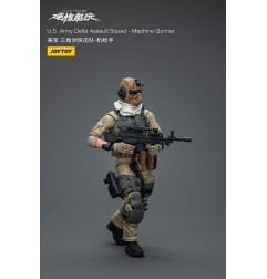 Hardcore Coldplay - Figurine 1/18 U.S. Army Delta Assault Squad Machine Gunner 11 cm