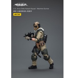 Hardcore Coldplay - Figurine 1/18 U.S. Army Delta Assault Squad Machine Gunner 11 cm