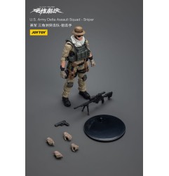 Hardcore Coldplay - Figurine 1/18 U.S. Army Delta Assault Squad Sniper 11 cm