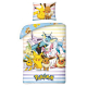 Pokémon - Parure de lit Pikachu, Évoli & Friends 140 x 200 cm / 70 x 90 cm