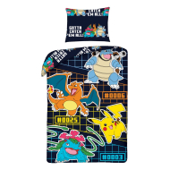 Pokémon - Parure de lit Pokémon Ver. 12 140 x 200 cm / 70 x 90 cm