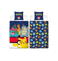 Pokémon - Pokemon Literie Pokemon blue 135 x 200 cm