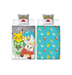 Pokémon - Pokemon Literie Pokemon light blue 135 x 200 cm