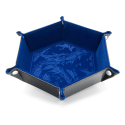 CritStones - Plateau à dés pliant Dragon Skin Edition Blue
