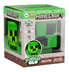 Minecraft - Lampe Squishy Glo Creeper 15 cm