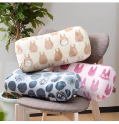 Kiki la petite sorcière - Coussin polaire moirée Jiji silhouette 20 x 43 cm