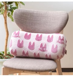 Kiki la petite sorcière - Coussin polaire moirée Jiji silhouette 20 x 43 cm