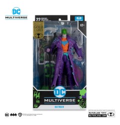 DC Multiverse - Figurine Batman (Dark Nights: Death Metal) Jokerized (Gold Label) 18 cm