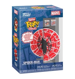 Marvel - Bitty POP! Display présentoir avec 2 figurines en vinyle Spider-Man Web