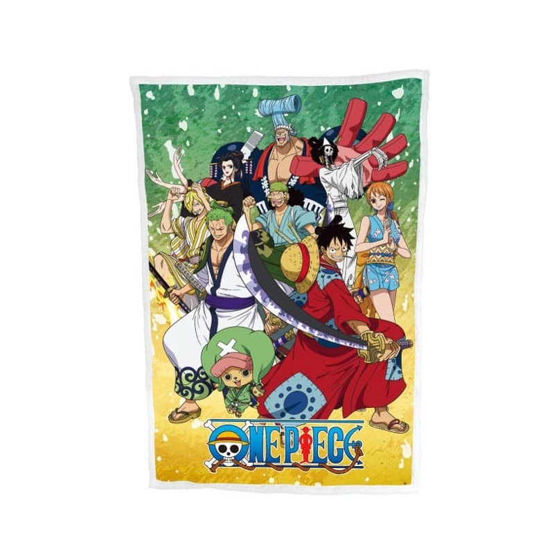 One Piece - Couverture polaire Ver. 2 100 x 150 cm