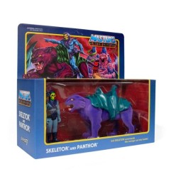 Maîtres de l'Univers, Les - Masters of the Universe pack 2 figurines ReAction Skeletor & Panthor 10 cm