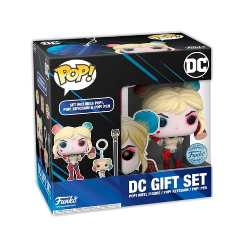 DC Comics - Coffret cadeau POP! Harley Quinn 2024 Exclusive