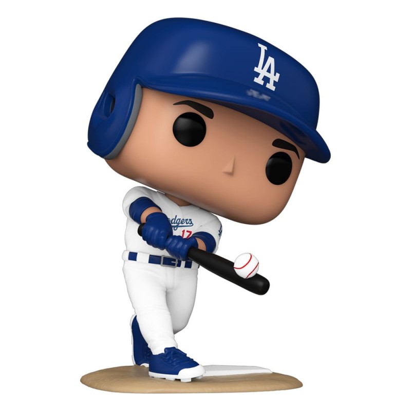 MLB - POP! Vinyl figurine LA Dodgers: Shohei Ohtani (Home Jersey) (Batting) 9 cm