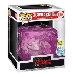 Dungeons & Dragons - Figurine POP! Deluxe Gelatinous Cube avec Dracolich (GR) (GW) Exclusive Edition 9 cm