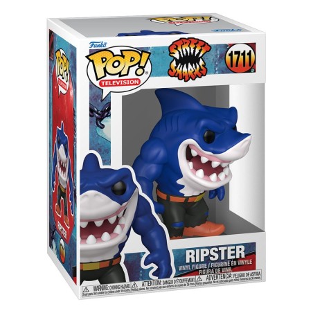 Street Sharks - Figurine POP! Ripster 9 cm