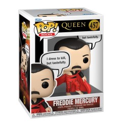 Queen - Figurine POP! Rocks Freddie Mercury (I Dress to Kill) 9 cm