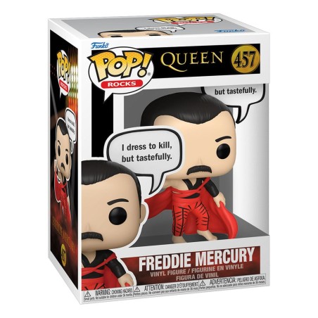 Queen - POP! Rocks Vinyl figurine Freddie Mercury (I Dress to Kill) 9 cm