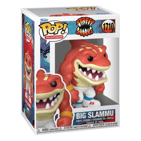 Street Sharks - Figurine POP! Big Slammu 9 cm