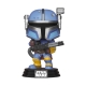 Star Wars The Mandalorian - Figurine POP! Heavy Infantry Mandaloria 9 cm