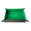 FanRoll - Plateau à dés pliant Velvet vert