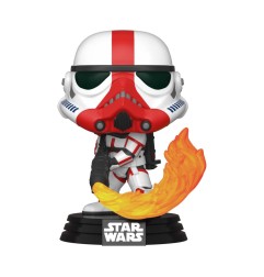 Star Wars - The Mandalorian Figurine POP! TV Vinyl Incinerator Stormtrooper 9 cm