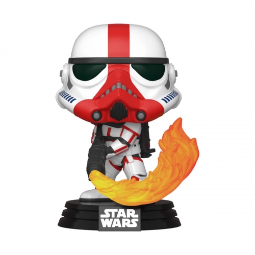 Star Wars The Mandalorian - Figurine POP! Incinerator Stormtrooper 9 cm