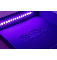 FanRoll Shadowlight - Plateau à dés pliant Blacklight Black