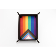 FanRoll - Plateau à dés pliant Pride Rainbow Flag