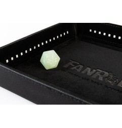 FanRoll Shadowlight - Plateau à dés pliant Blacklight Black