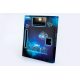 FanRoll Shadowlight - Plateau à dés pliant Blacklight Black