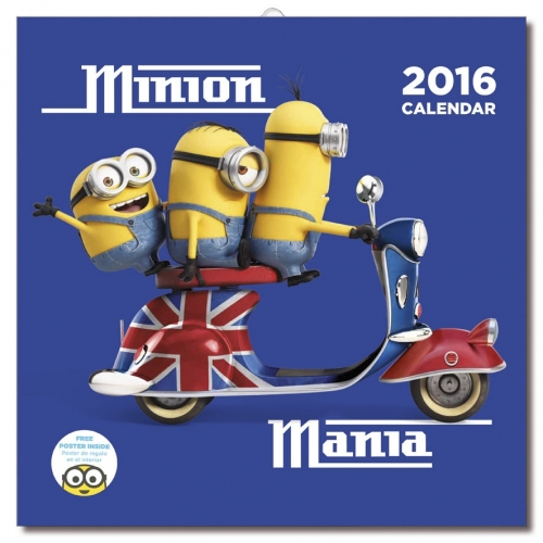Minions - Calendrier 2016 Minion Mania