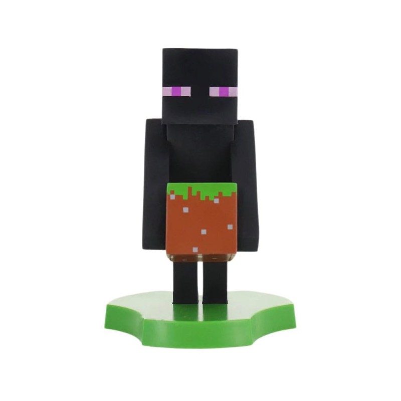 Minecraft - Enderman Holdems Cable Guys support d'appareil et support de téléphone 12cm Minecraft - Enderman Holdems Cable Guys support d'appareil et support de téléphone 12cm