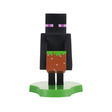 Minecraft - Enderman Holdems Cable Guys support d'appareil et support de téléphone 12cm