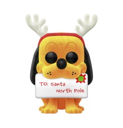 Disney - POP! Vinyl figurine Holiday Pluto (Flocked) Special Edition 9 cm